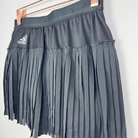 ADIDAS | Black Pleated Matchcode Tennis Skirt Skort Women’s Size X-Small - Picture 4 of 12